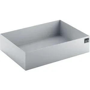 kaiserkraft Paletten-Auffangwanne, LxBxH 1200 x 800 x 260 mm, feuerverzinkt