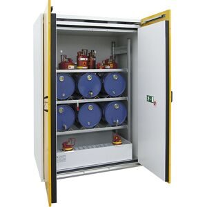Fass-Schrank Typ 90, feuerbeständig, 6 x 60-l-Fass, liegend, HxBxT 2200 x 1550 x 1025 mm LaCont