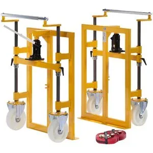 kaiserkraft Twinlifter, hydraulisch, Tragfähigkeit 2800 kg, Polyamid