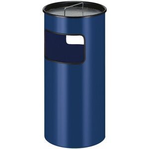 kaiserkraft Kombiascher, Volumen 50 l, HxØ 690 x 320 mm, blau