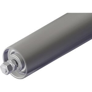 Stahl-Tragrolle, Rollen-Ø 60 mm, Gewindeachse M 12 x 20, Länge 600 mm Gura