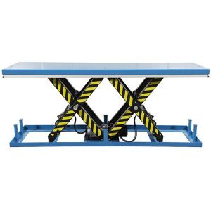 kaiserkraft Tandem-Hubtisch, mit Hand-Bedienelement, Tragfähigkeit 2000 kg, Betriebsspannung 230 V