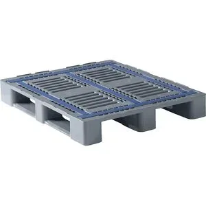 Schwerlastpalette, Hochdruck-Polyethylen, Breite 1000 mm, grau, ab 10 Stk ratioform