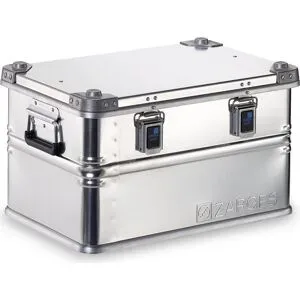 Alu-Transportkiste, Inhalt 60 l, Innen-LxBxH 550 x 350 x 310 mm, in robuster Ausführung ZARGES
