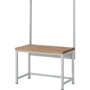 System-Stützensatz, 2 System-Stützen, für Werktisch-Breite 1250 mm RAU