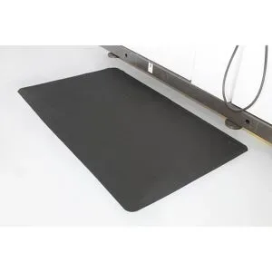 Ergonomiematte FLUTED RIFFEL, LxB 900 x 600 mm, 2-lagig, Gewicht 3 kg COBA
