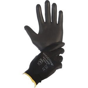 kaiserkraft Feinstrickhandschuhe BLACK ACE, VE 120 Paar, Größe 6 (XS)