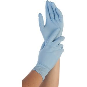 kaiserkraft Nitril-Einweghandschuhe Safe Light, 1000 Stk, puderfrei, blau, Größe S