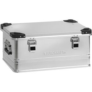 Aluminiumbehälter Industry, Inhalt 48 l, Außen-LxBxH 580 x 385 x 277 mm eurokraft pro