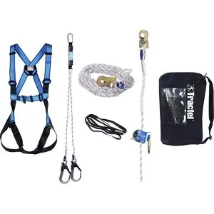 kaiserkraft PSA-Fallschutz-Set ALLROUNDER, Tragfähigkeit 150 kg, S