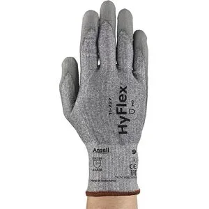 Arbeitshandschuh HyFlex® 11-727, grau, VE 12 Paar, Größe 10 Ansell