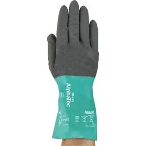 Arbeitshandschuh AlphaTec® 58-270, grau, VE 12 Paar, Größe 8 Ansell