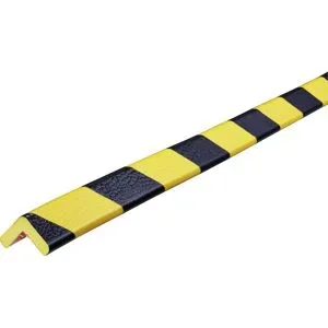 Knuffi® Eckenschutz, Typ E, 1 Rolle à 50 m, schwarz / gelb SHG