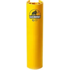 Regalanfahrschutz, aus Polypropylen, Höhe 600 mm, Regalständerbreite 90 - 110 mm Ampere Rack Mammut