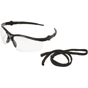 kaiserkraft Schutzbrille mit Anti-Fog-Funktion, zugelassen nach DIN EN 166, schwarz, ab 3 Stk