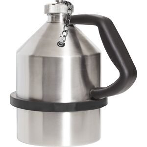 kaiserkraft Edelstahl-Sicherheitsbehälter, mit Schraubkappe und Erdungsanschluss, Volumen 2 l