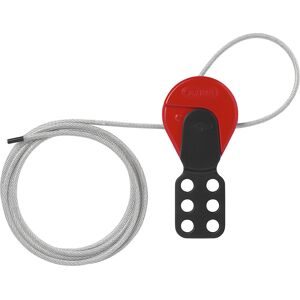 Kabelverriegelung Safelex, für 6 Schlösser, VE 12 Stk, L 1 m, Ø 41 mm ABUS