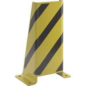 Anfahrschutz, Stahl, U-Form, Wandstärke 5 mm, Höhe 400 mm, Innenbreite 155 mm eurokraft pro