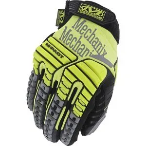 Arbeitshandschuhe Hi-Viz M-Pact, 1 Paar, gelb/schwarz, Größe M, ab 2 Paar Mechanix Wear