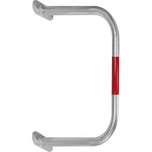 Wandschutzbügel, verzinkt/rot, HxB 600 x 750 mm Black Bull