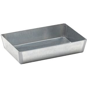 Stahl-Kleingebinde-Palettenwanne, Auffangvolumen 20 l, Tragfähigkeit 50 kg, verzinkt eurokraft basic