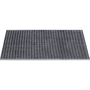 Alu-Schmutzfangsystem EAZYCARE WAVE, Gummi-Einlage, LxB 1585 x 785 mm Miltex