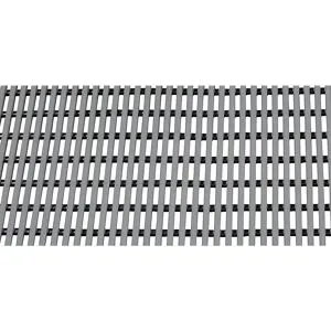 Bodenmatte für Dusch- und Umkleideraum, Weich-PVC, 10 m Rolle, Breite 1000 mm, grau EHA