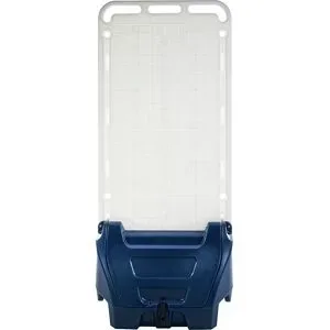 kaiserkraft Mobile Service-Station SAFETY POINT, mit abschließbarem Deckel, Dichtung, für Sicherheits-/Schutzprodukte, blau, ab 5 Stk