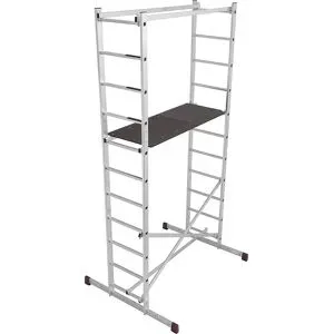 Montagegerüst, Plattform 1,5 x 0,56 m, Arbeitshöhe 4 m KRAUSE
