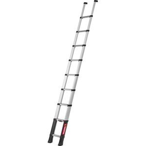 Teleskop-Anlegeleiter PRIME LINE, Standardausführung, 80 mm Stufentiefe, 9 Stufen Telesteps