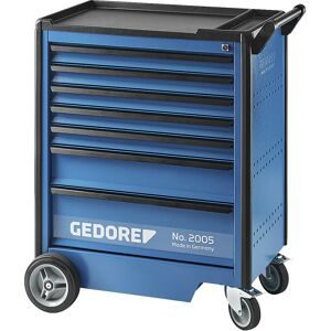 Werkzeugwagen 2005, 7 Schubladen, mit Einzelauszugssperre, HxBxT 1020 x 865 x 605 mm GEDORE