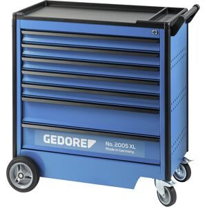Werkzeugwagen 2005, 7 Schubladen, ohne Werkzeugsortiment, HxBxT 1020 x 1021 x 605 mm GEDORE