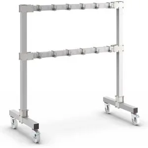 Garderobe für Anschlagmittel, fahrbar, Höhe 1965 mm Vetter