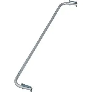 Alu-Handlauf, für Stufen-Regalleiter 11 - 18 Stufen, Gewicht 1,55 kg KRAUSE