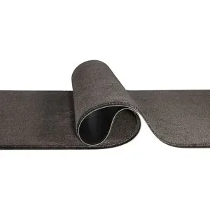 Schmutzfangmatte EAZYCARE RUSH, Breite 2000 mm, Länge pro lfd. m, aschgrau Miltex