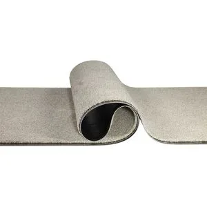 Schmutzfangmatte EAZYCARE RUSH, Breite 2000 mm, Länge pro lfd. m, betongrau Miltex