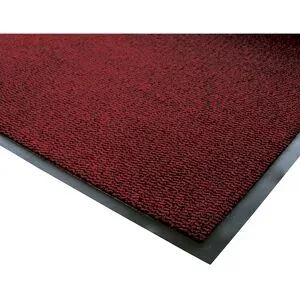 COBA Europe VP010308C VP010308C Schmutzfangmatte Vyna-Plush Schwarz/Rot (Meterware)