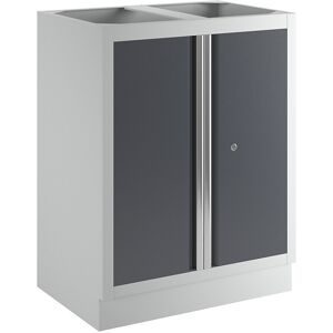 kaiserkraft Flügeltür-Unterschrank, HxBxT 910 x 680 x 460 mm, inklusive 1 Fachboden