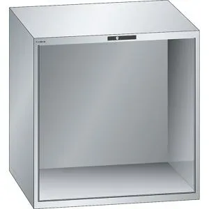 Schubladenschrank-Leergehäuse, Außen-BxT 1023 x 725 mm, Höhe 1000 mm, lichtgrau LISTA