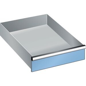 Schublade, für Schrank-BxT 564 x 725 mm, Traglast 75 kg, Fronthöhe 125 mm, lichtblau LISTA