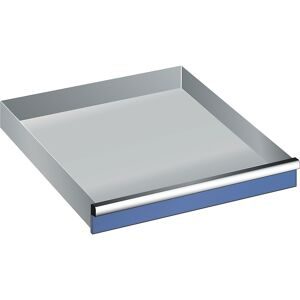 Schublade, für Schrank-BxT 717 x 725 mm, Traglast 75 kg, Fronthöhe 75 mm, enzianblau LISTA