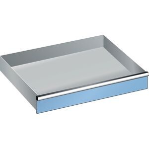 Schublade, für Schrank-BxT 1023 x 725 mm, Traglast 200 kg, Fronthöhe 125 mm, lichtblau LISTA