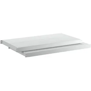 kaiserkraft Stahlboden, Fachlast 450 kg, VE 2 Stk, für Regalaußentiefe 500 mm