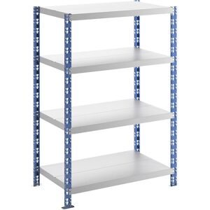 Universal-Steckregal, stabil, Stahlblechböden, HxBxT 1508 x 1050 x 600 mm, Grundregal eurokraft basic