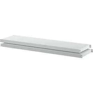 Stahlblechboden, VE 2 Stk, Tiefe 390 mm, Breite 1442 mm eurokraft basic