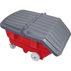 kaiserkraft Klappdeckel, für Behältervolumen 300 l, aus Polyethylen
