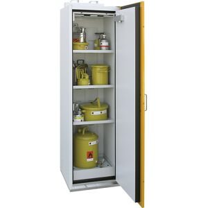 Feuerbeständiger Gefahrstoffschrank Typ 90, 1-türig, HxBxT 1935 x 595 x 598 mm LaCont