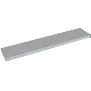 Palettenregal-Boden, Stahlblechpaneel-Ebene, für Trägerlänge (6 Stück x 300 mm) 1825 mm, Regaltiefe 1100 mm eurokraft pro