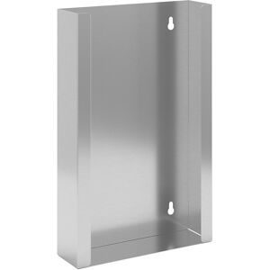 kaiserkraft Handschuh- und Kosmetiktuchspender, für 3 Boxen, HxBxT 350 x 222 x 65 mm, Edelstahl