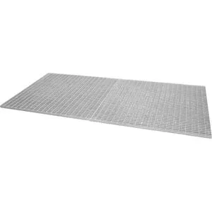 Gitterrost, für Auffangwanne für Tankcontainer, Edelstahl, LxBxH 2650 x 1300 x 435 mm eurokraft pro